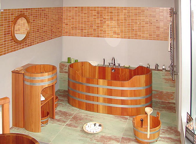 Dřevěné vany a doplňky spojí koupelnu s přírodou a poskynou tak maximální relaxaci