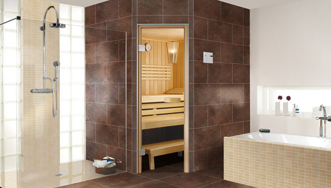 Obložená sauna řady SA, Vellroy & Boch