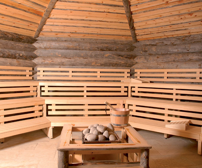 Srubová sauna má své neopakovatelné kouzlo.